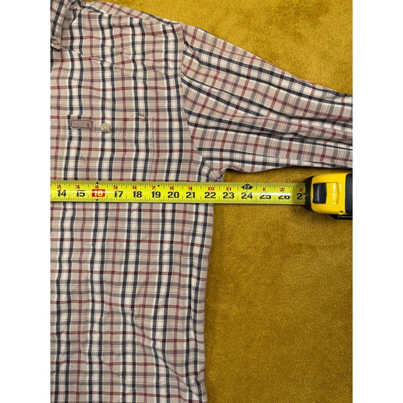 Carhartt Men's Plaid Button Up Shirt Size M 100 Cotton Long Sleeve Casual Top - Picture 11 of 12